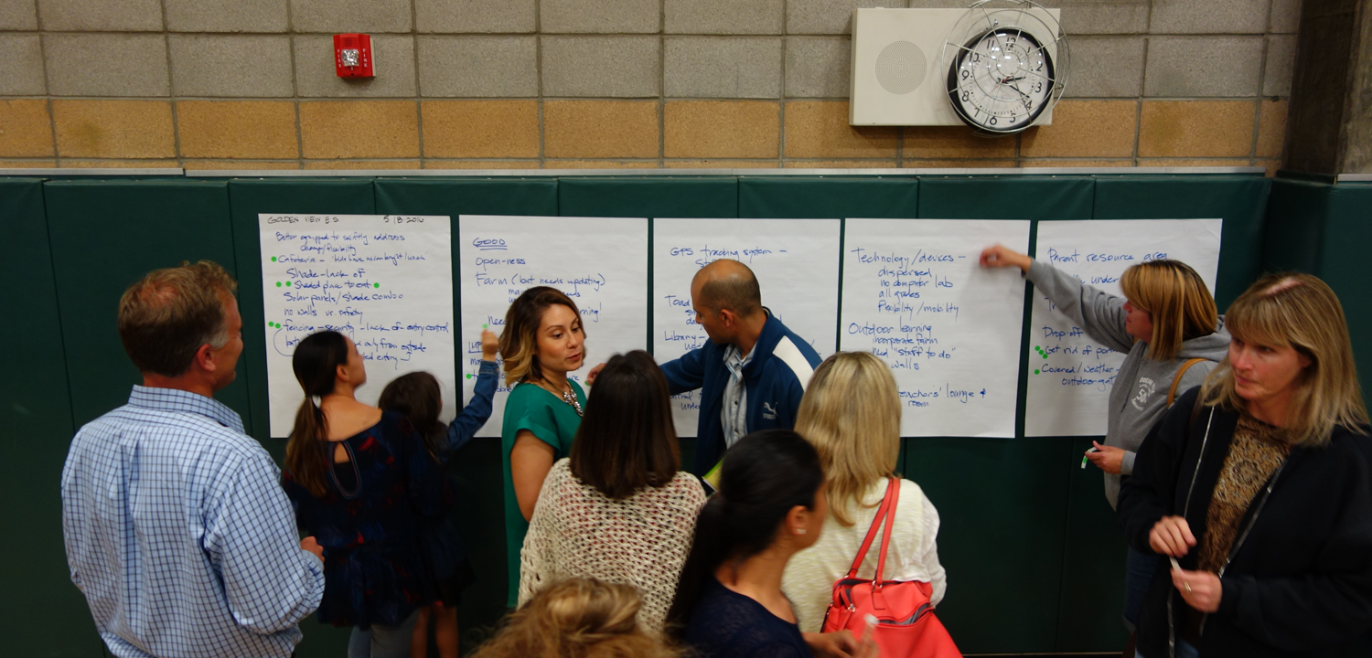 Input Session at Marine View Middle School
