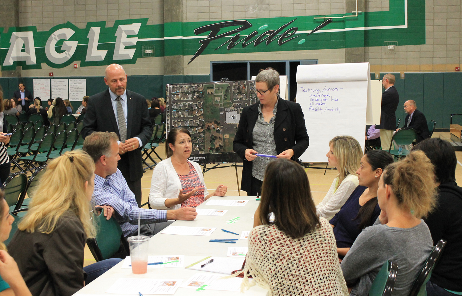 Input Session at Mesa View Middle School