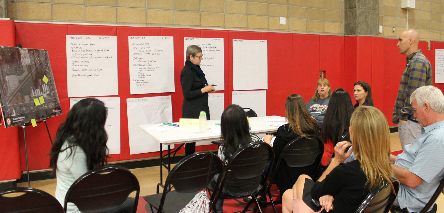 Input Session at Vista View Middle School